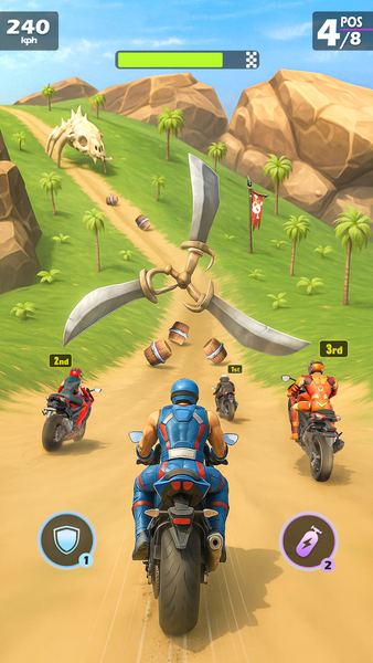 Bike Racing Master - Bike Game - Gameplay image of android game