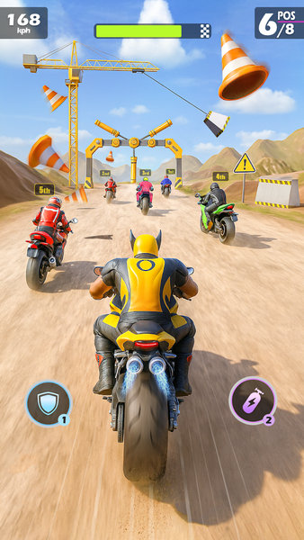 Bike Racing Master - Bike Game - Gameplay image of android game
