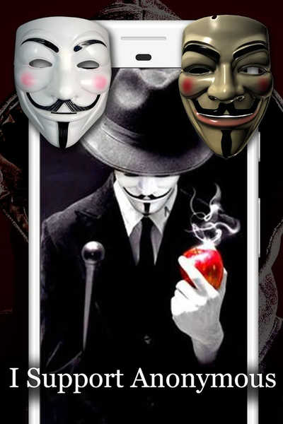 Anonymous Mask Photo Editor - Image screenshot of android app