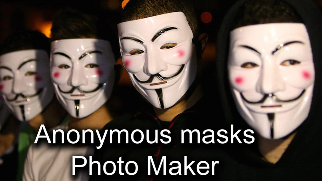 Anonymous Mask Photo Editor - Image screenshot of android app