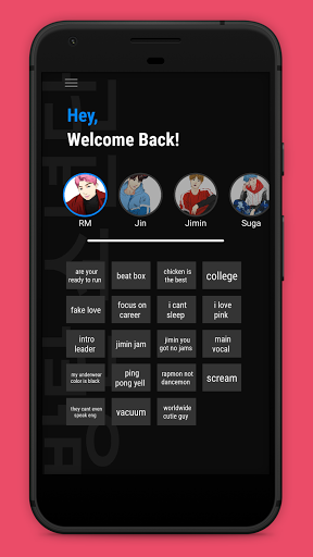 BTS Audio Board - Image screenshot of android app