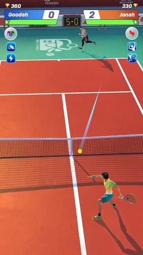 Tennis Clash: Multiplayer Game - Gameplay image of android game
