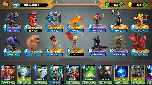 Castle Crush: Epic Battle – کسل کراش: جنگ حماسی - Gameplay image of android game