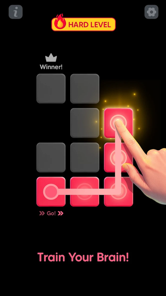 Single Line Block Fill Puzzle - Gameplay image of android game