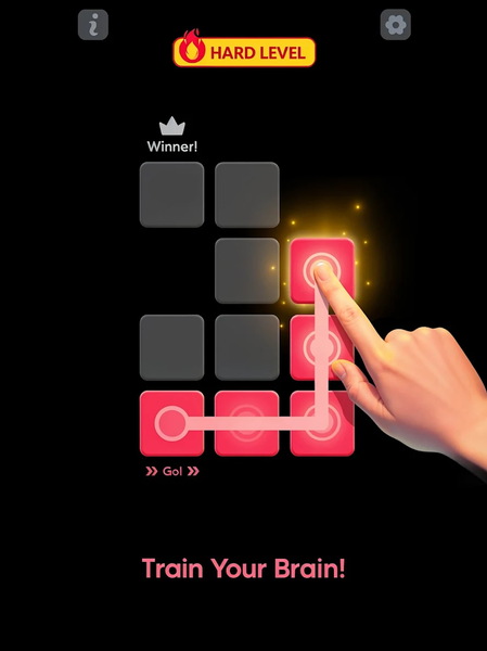 Single Line Block Fill Puzzle - Gameplay image of android game