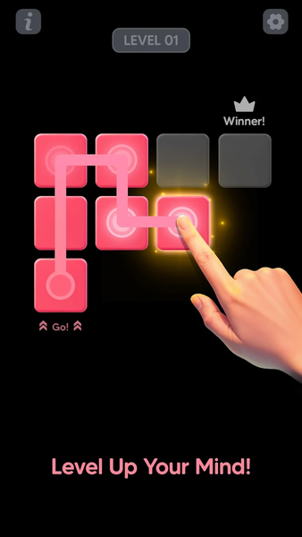 Single Line Block Fill Puzzle - Gameplay image of android game