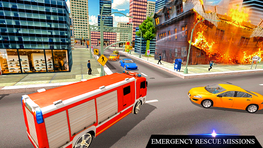 American Fire Fighter:  Real H - Gameplay image of android game