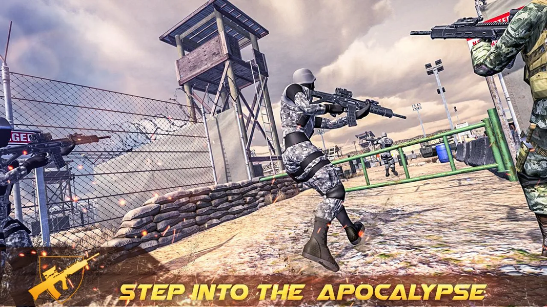 Modern Action commando combat - عکس بازی موبایلی اندروید
