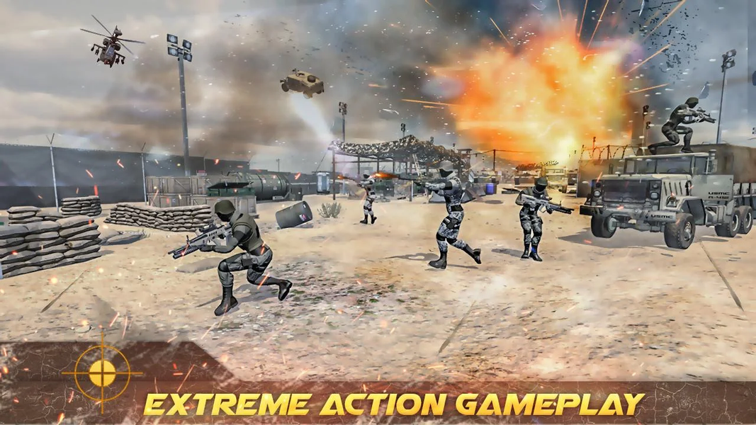 Modern Action commando combat - عکس بازی موبایلی اندروید