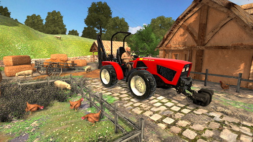 Modern Farm Simulator 19: Trac - Gameplay image of android game