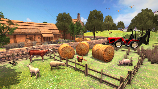 Modern Farm Simulator 19: Trac - Gameplay image of android game