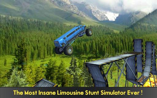 AEN City Limousine Stunt Arena - Gameplay image of android game