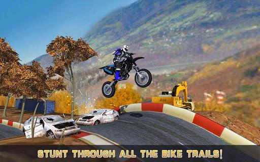 AEN Mad Hill Bike Trail World 2 - Gameplay image of android game