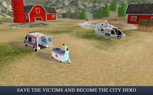 Ambulance & Helicopter Heroes - Gameplay image of android game