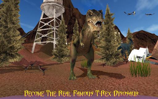 Angry Dinosaur Simulator - Gameplay image of android game