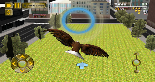 Fast Bird Simulator Rio - Gameplay image of android game