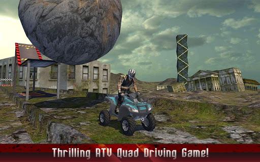 ATV Motocross Quad Trail - Gameplay image of android game