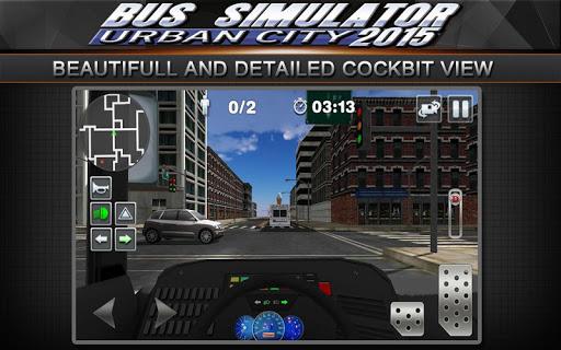 Bus Simulator 2015: Urban City - Gameplay image of android game