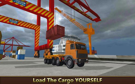 Ship Sim Crane and Truck - عکس بازی موبایلی اندروید