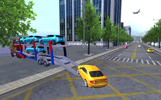 Car Transport Plane Pilot SIM - Gameplay image of android game