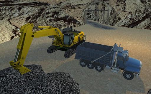 Cave Mine Construction Simulator - Gameplay image of android game