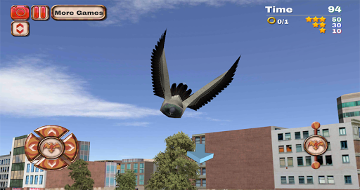 City Bird Fly Simulator ۲۰۱۵ - عکس بازی موبایلی اندروید
