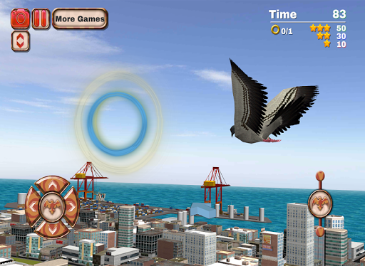 City Bird Fly Simulator ۲۰۱۵ - عکس بازی موبایلی اندروید