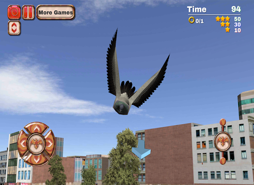 City Bird Fly Simulator ۲۰۱۵ - عکس بازی موبایلی اندروید