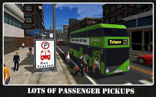 Double City Bus Simulator 16 - Gameplay image of android game