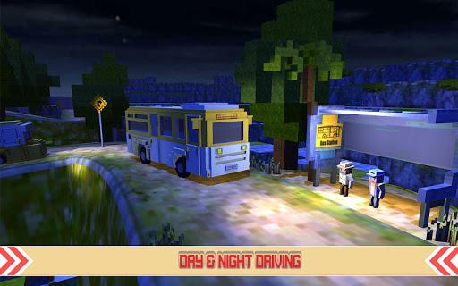 City Bus Simulator Craft Inc. - عکس بازی موبایلی اندروید