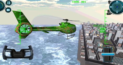 City Flight Helicoper Legend - Gameplay image of android game