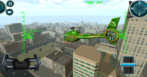 City Flight Helicoper Legend - Gameplay image of android game