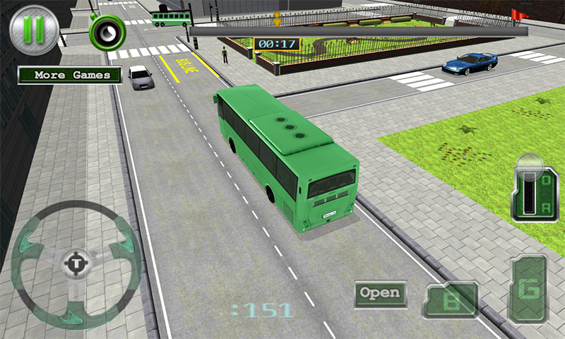 City Simulator Bus Transport - Gameplay image of android game