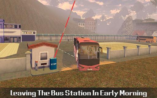 Coach Bus Offroad Driver - Gameplay image of android game