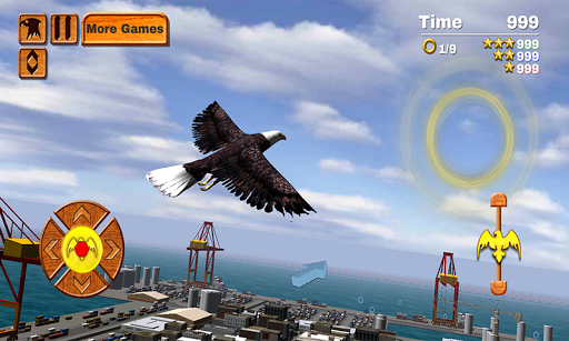Eagle Bird City Simulator 2015 - عکس بازی موبایلی اندروید