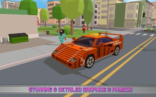 Fast City Taxi Race Legend - Gameplay image of android game