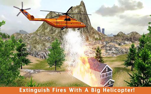 Fire Helicopter Force - Gameplay image of android game