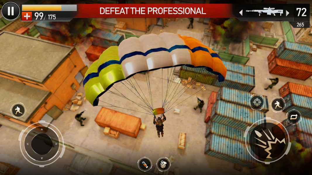 FPS Games: Shooting Games 2025 - Gameplay image of android game