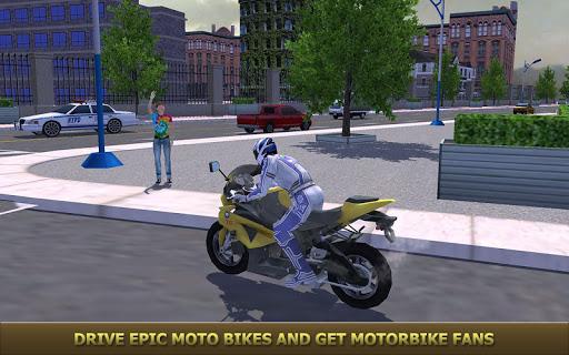 Furious Fast Motorcycle Rider - Gameplay image of android game