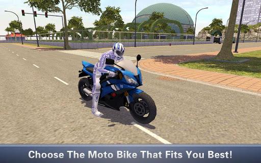 Furious City Moto Bike Racer 4 - Gameplay image of android game