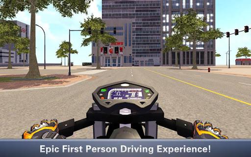 Furious City Moto Bike Racer 4 - Gameplay image of android game