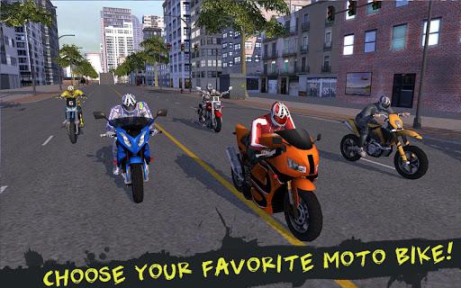 Furious City Motorcycle Racing - عکس بازی موبایلی اندروید