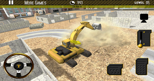 Heavy City Construction Bricks - Gameplay image of android game