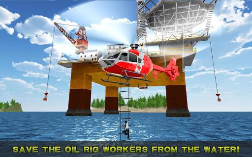 Helicopter Rescue Professional 2017 - Gameplay image of android game