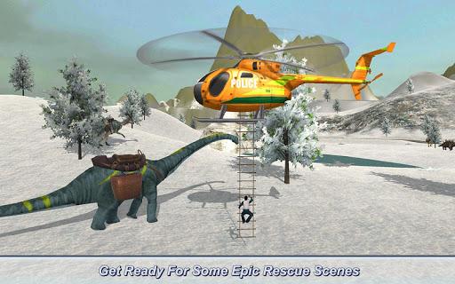 Helicopter Snow Hill Rescue 17 - Gameplay image of android game