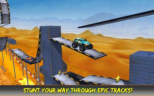 AEN Monster Truck Trail Racing - Image screenshot of android app