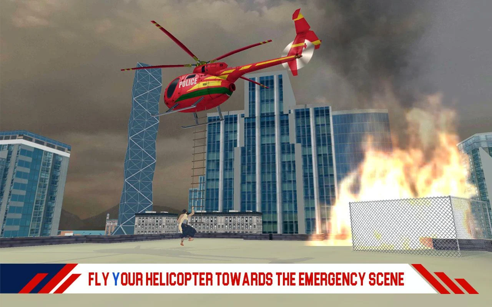 Hill Rescue Helicopter - عکس بازی موبایلی اندروید