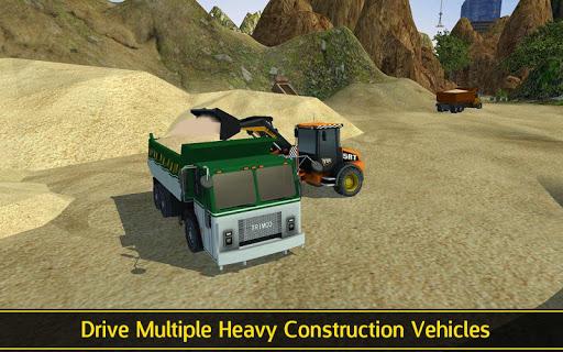 Loader & Dump Truck Builder - Gameplay image of android game