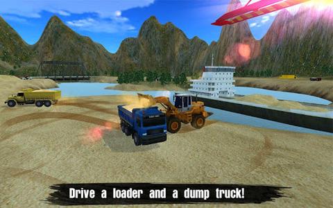 Loader & Dump Truck Hill SIM - عکس بازی موبایلی اندروید