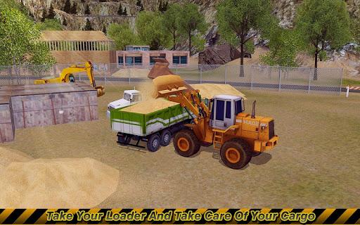 Loader & Dump Truck Simulator - Gameplay image of android game